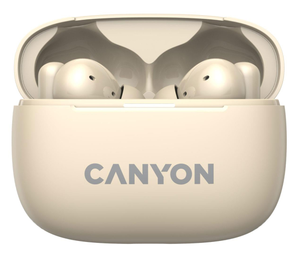 CANYON OnGo TWS-10 ANC+ENC Beżowe CNS-TWS10BG - 1261523 - zdjęcie 3